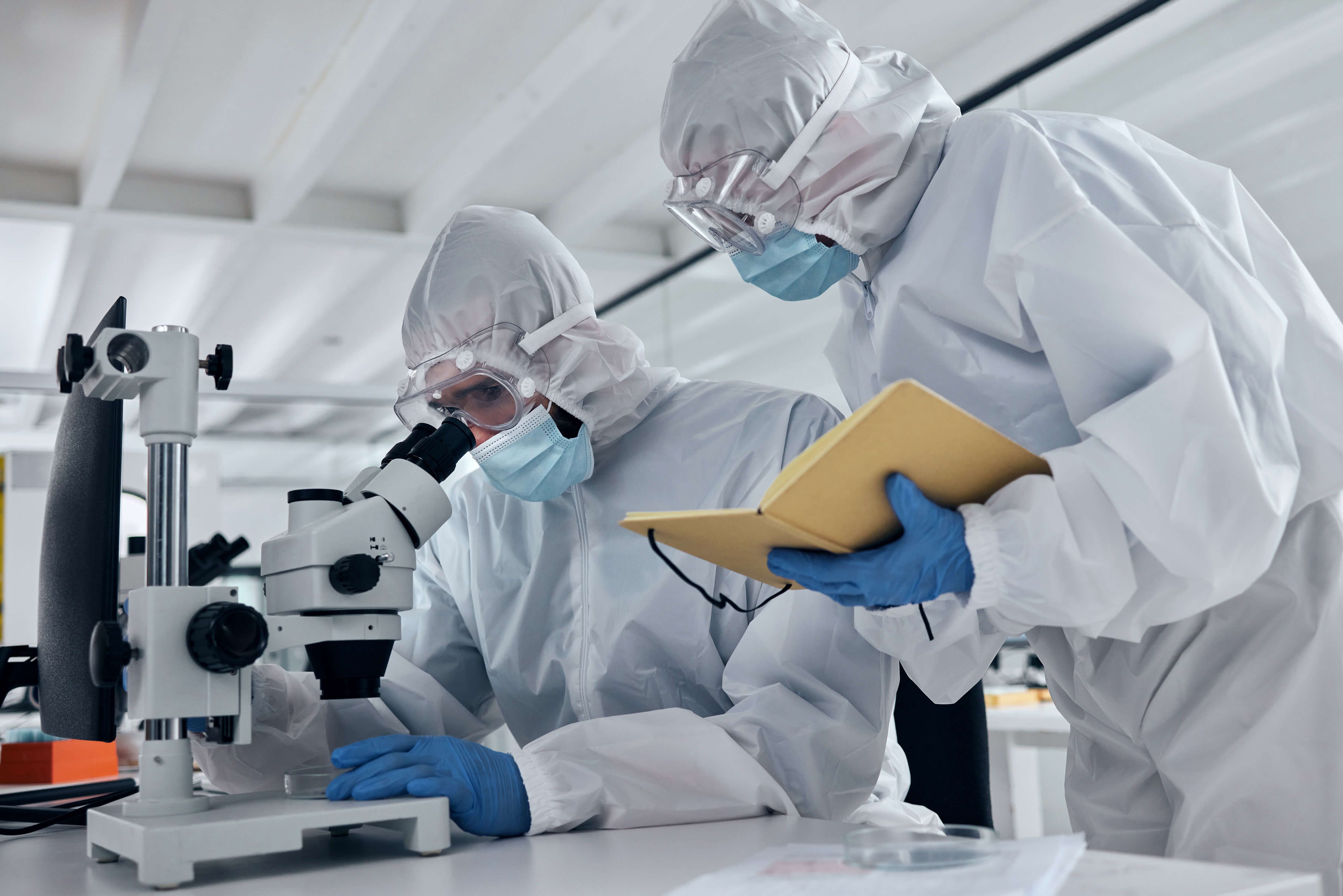 team of scientists